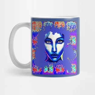 Blue Street Angel Mug